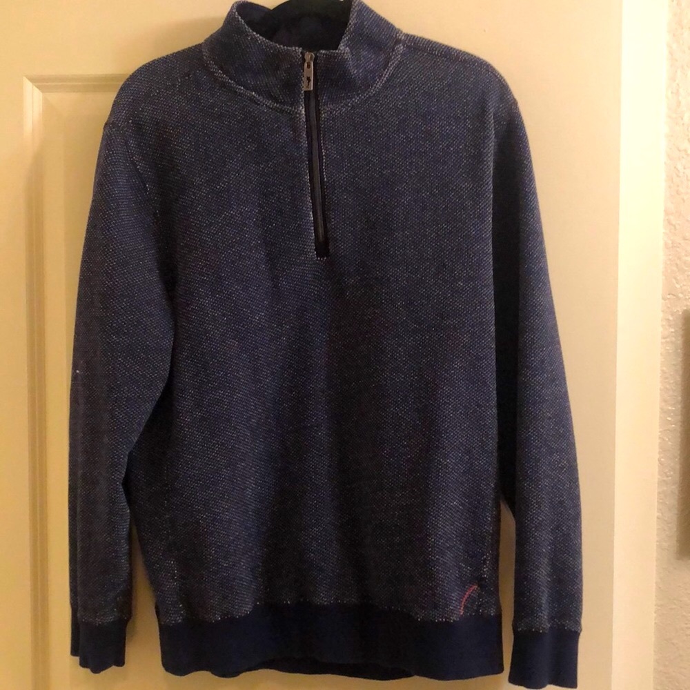 Tommy Bahama Large 1/4 zip sweater
